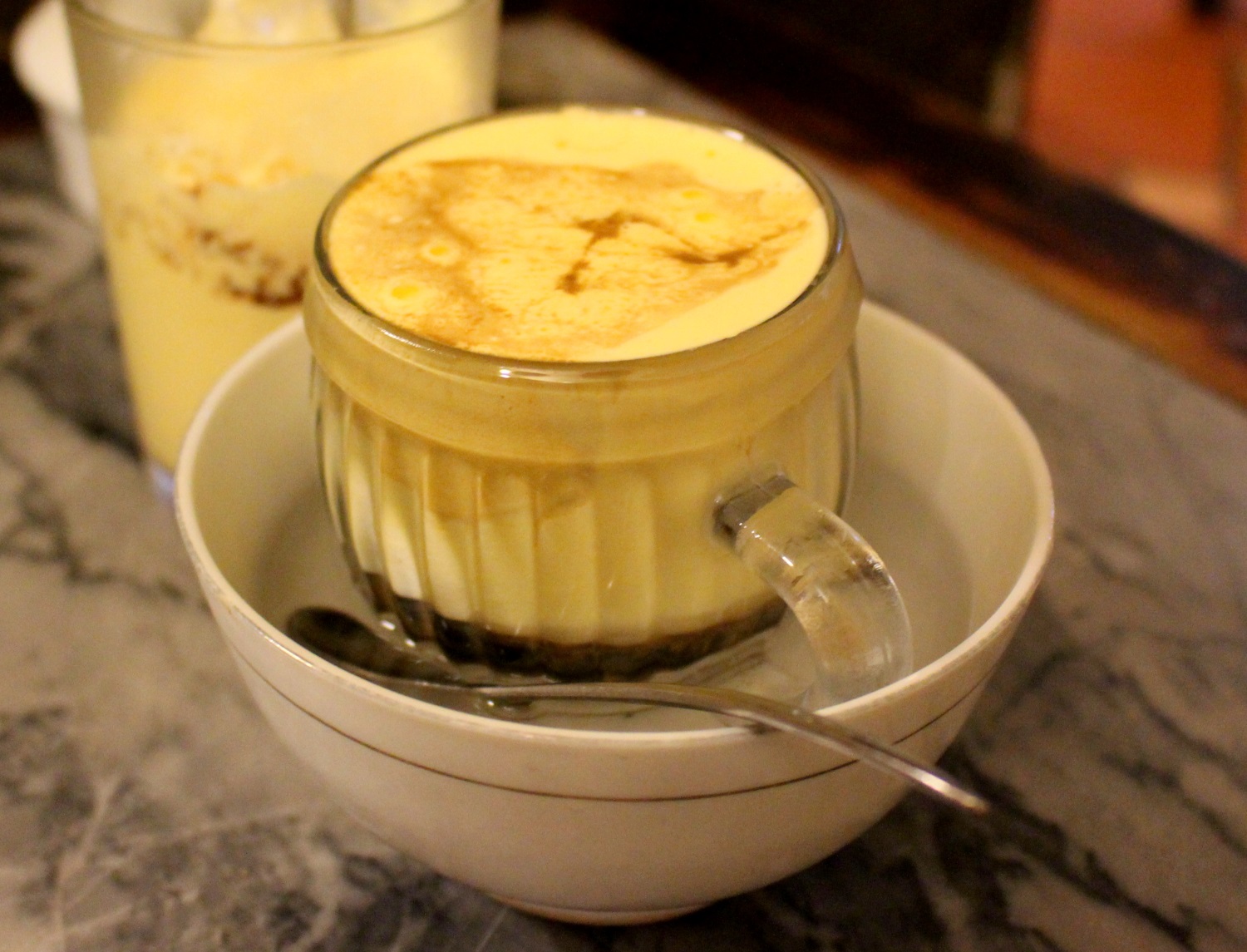 Vietnamese egg coffee