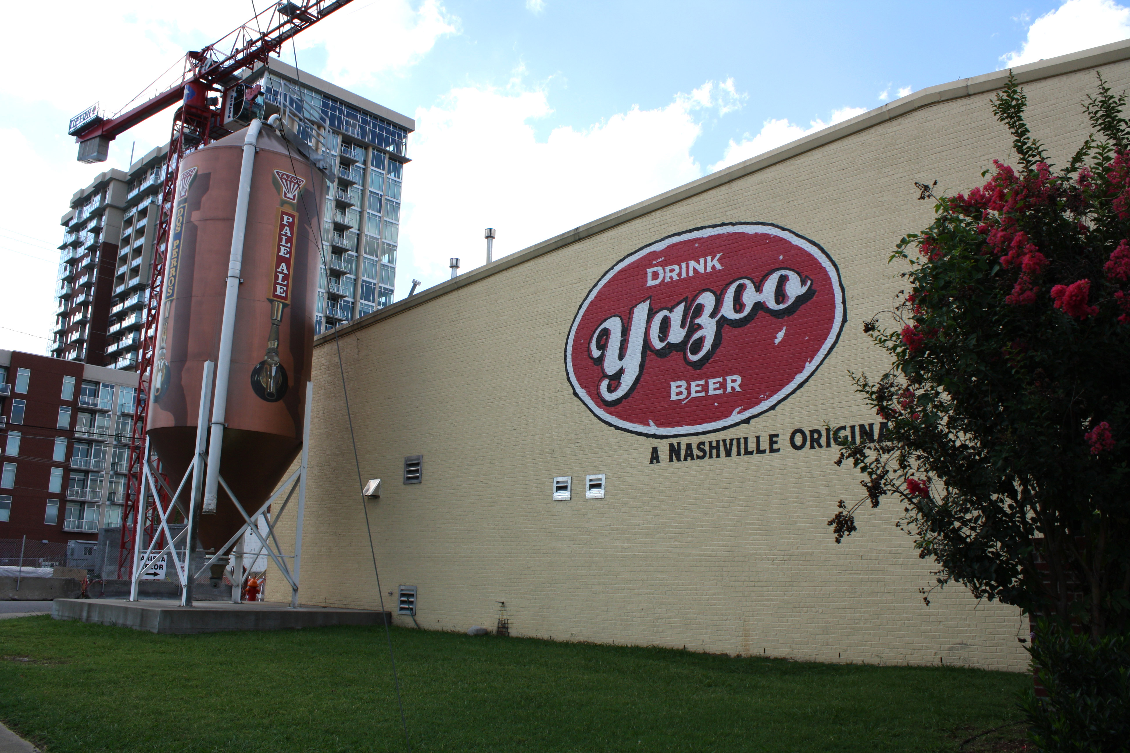 Exterior of the Yazoo brewery, one of the vanguards of the Nashville craft beer scene. Image by  / Lonely Planet