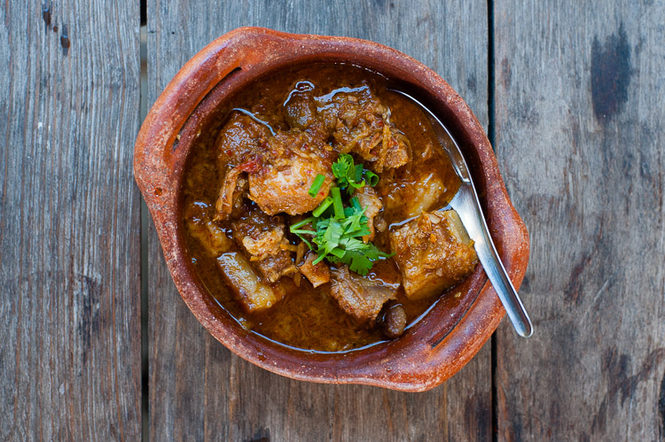 Gaang hang•lair as served at a restaurant in Mae Hong Son. Image by Austin Bush