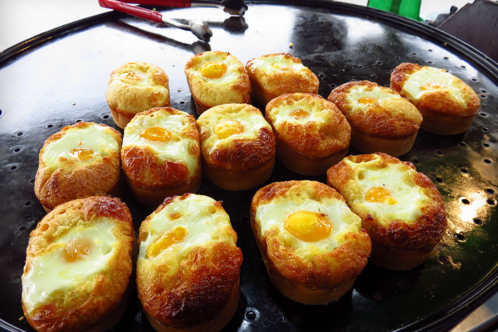 Fluffy egg muffins known as gyrenppang. Image by Phillip Tang / Lonely Planet