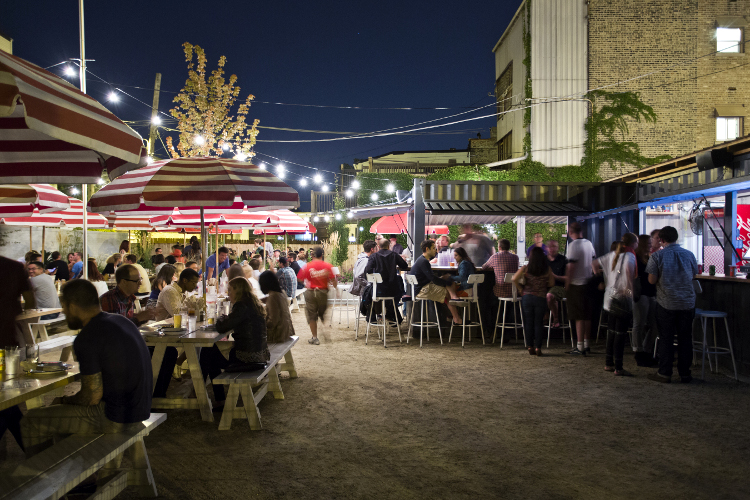 Chicago's fried chicken-lovers congregate at Parson's. Image by Clayton Hauck / courtesy of Parson's Chicken and Fish