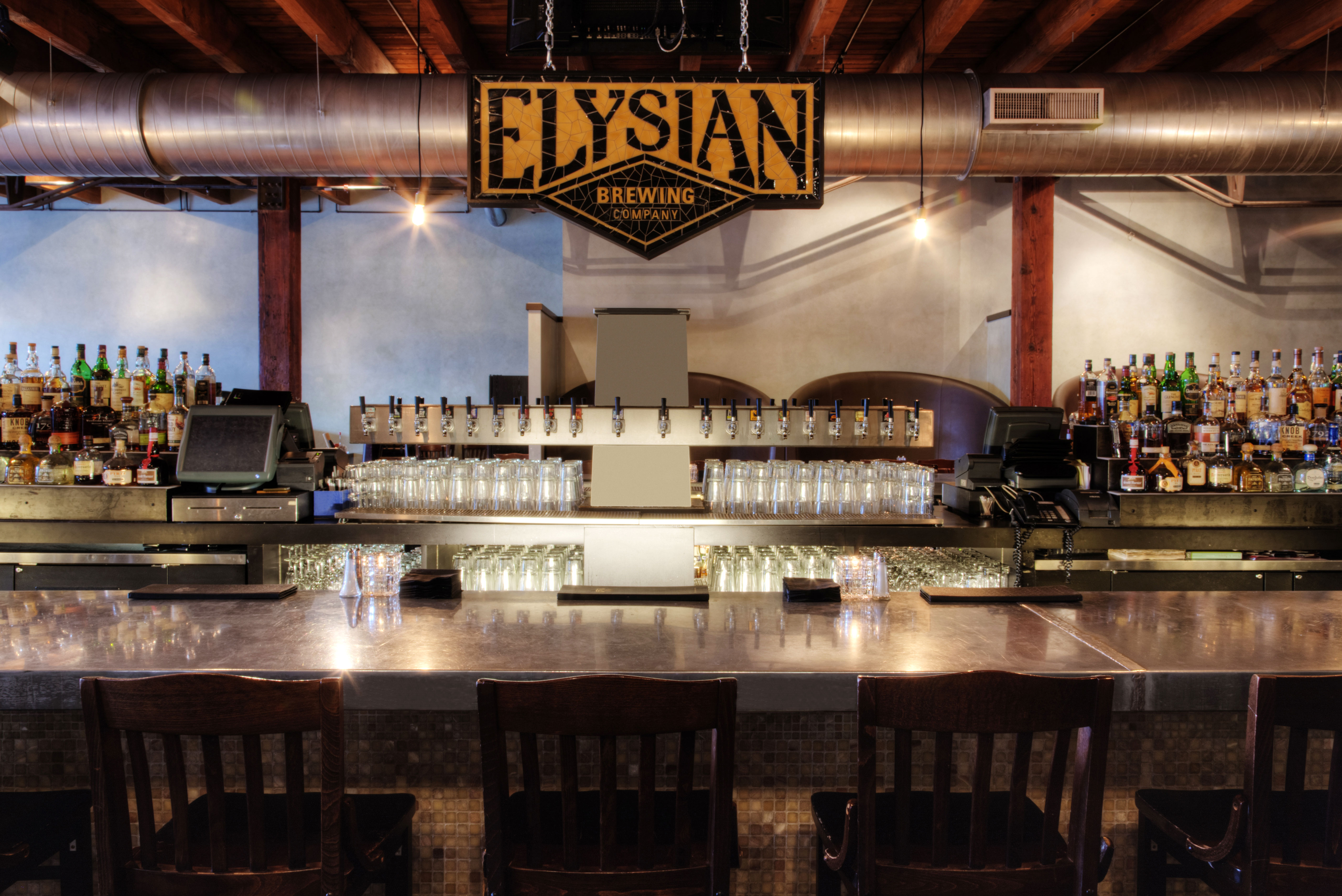 Founded in 1995 Elysian Brewing has gained popularity with its award-winning ales. Image by  Spaces Images / Blend Images / Getty