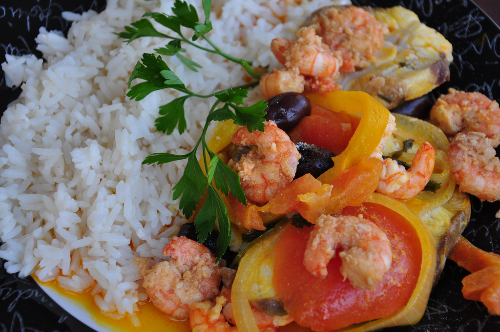 Shrimp moqueca. Image by Wagner Fontoura / CC BY 2.0