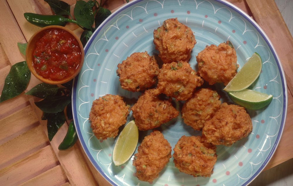 Conch fritters are a staple in the Bahamas, Bonaire, the Cayman Islands and, well, all over. Image by Jupiterimages / Stockbyte / Getty