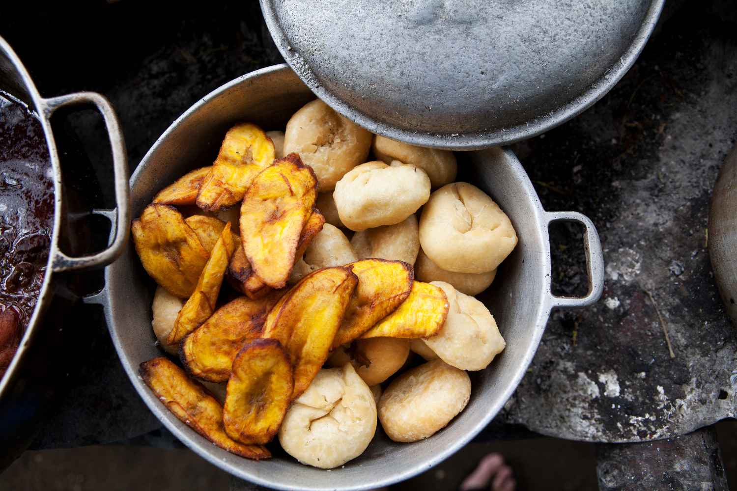Local root vegetable plantain makes its way into many Caribbean dishes. Image by Blend Images/John / Getty