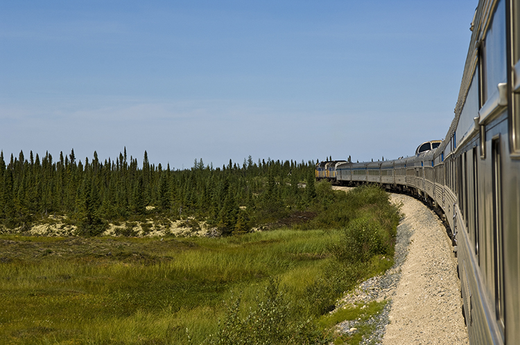 In spite of its remoteness (or perhaps because of it) the Winnipeg–Churchill route provides some stunning changes in scenery – from boreal forests to arctic tundra. Image by Michael DeFreitas / Robert Harding World Imagery / Getty