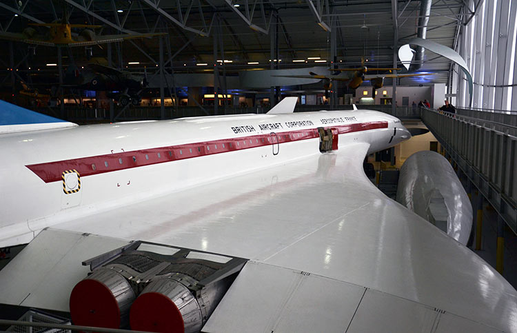 The sleek, unmistakable silhouette of a Concorde. Image by Jim / CC BY 2.0