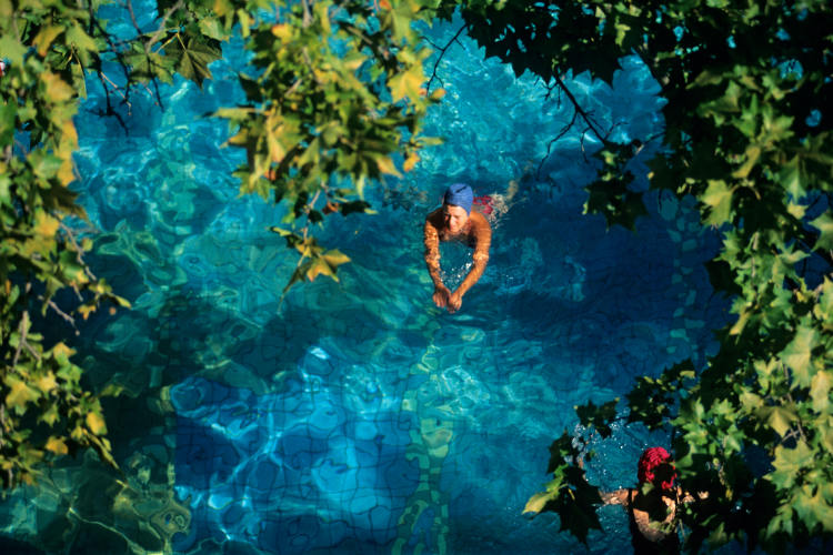 Curative waters of Lukács Baths. Image by Gil Giuglio / Getty Images