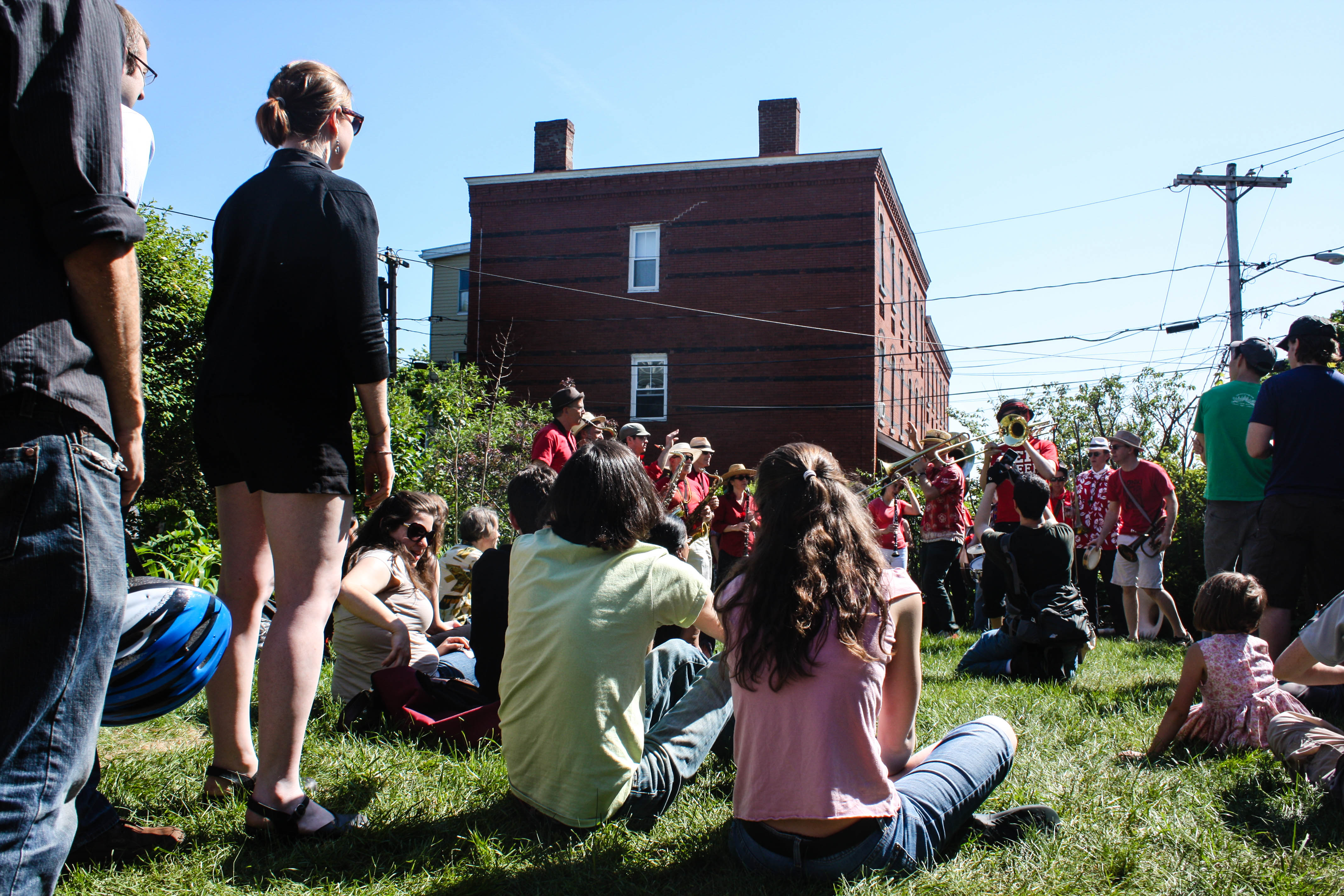 All of Somerville becomes a concert venue during PorchFest. Image courtesy of Somerville Arts Council