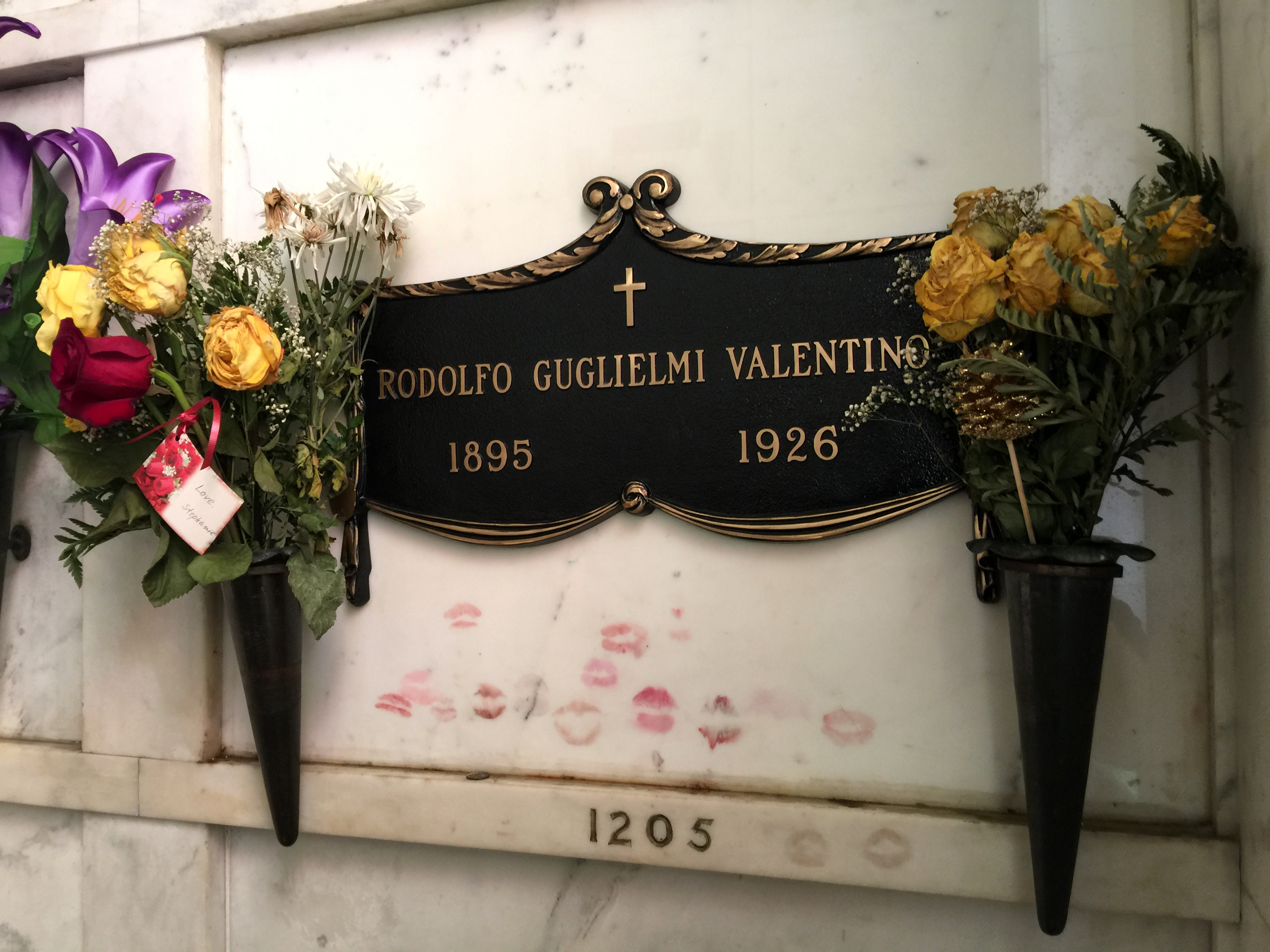 Silent film heart-throb Rudolph Valentino died young and is buried in the Hollywood Forever Cemetery. © Tim Richards / Lonely Planet