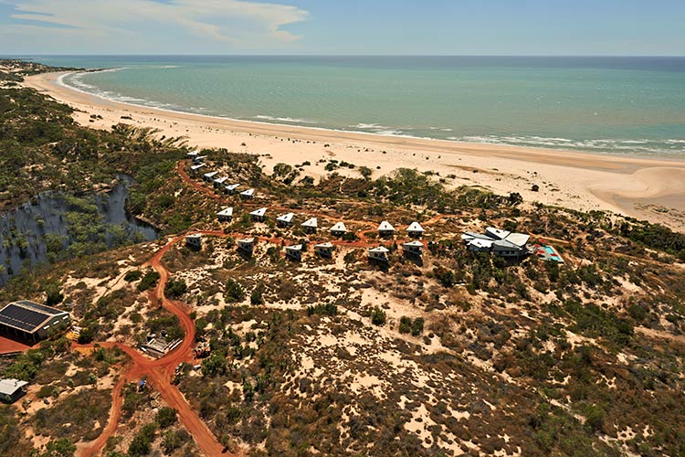 Fall off the map at a far-flung Australian hideaway, the Berkeley River Lodge. Image by Tony Hewitt / courtesy of Berkeley River Lodge