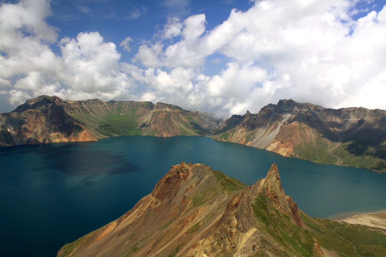 A hike up Paektusan - the highest mountain on the Korean peninsula - can be an adventurous part of a North Korea tour. Image by Lonely Planet