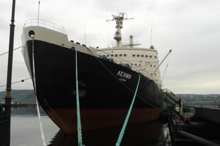 Nuclear icebreaker ‘Lenin’, Murmansk. Image by Anna Kaminski / Lonely Planet