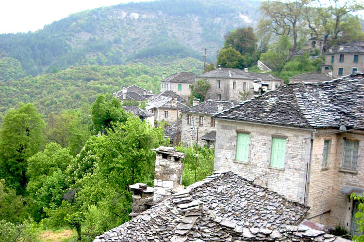 Old-world paths connect the stone hamlets of the Zagorohoria. Image by Alexis Averbuck / Lonely Planet