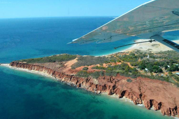 View of Cape Leveque (Kooljaman) from the air / Image by Kate Armstrong / Lonely Planet