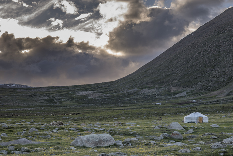 The shaman's ger. Image by David Baxendale / Lonely Planet