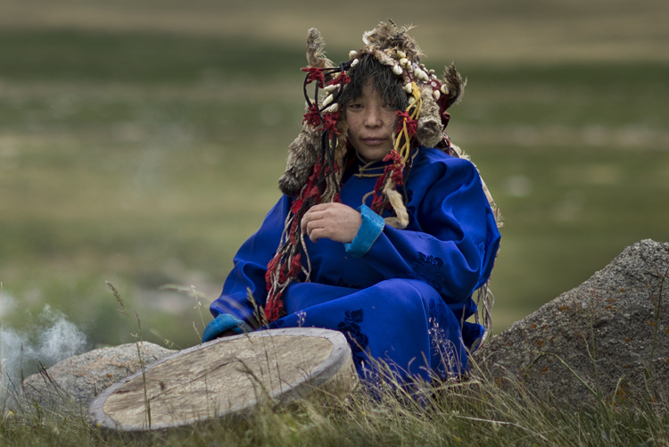 Drumming is an important part of the shamanic ceremony. Image by David Baxendale / Lonely Planet