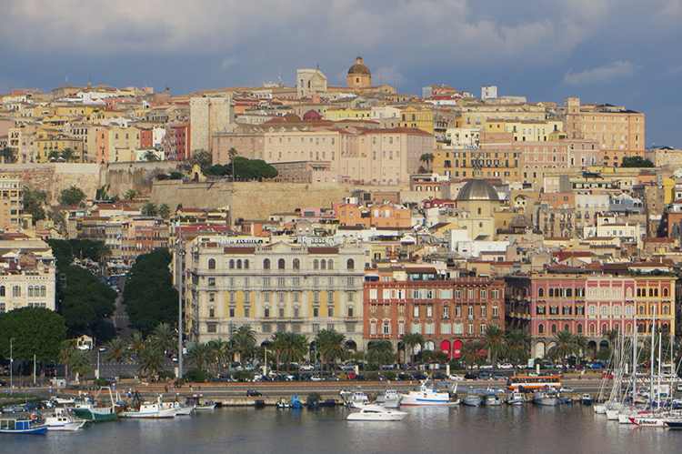 The cityscape in Cagliari. Image by Jorge in Brazil / CC BY 2.0