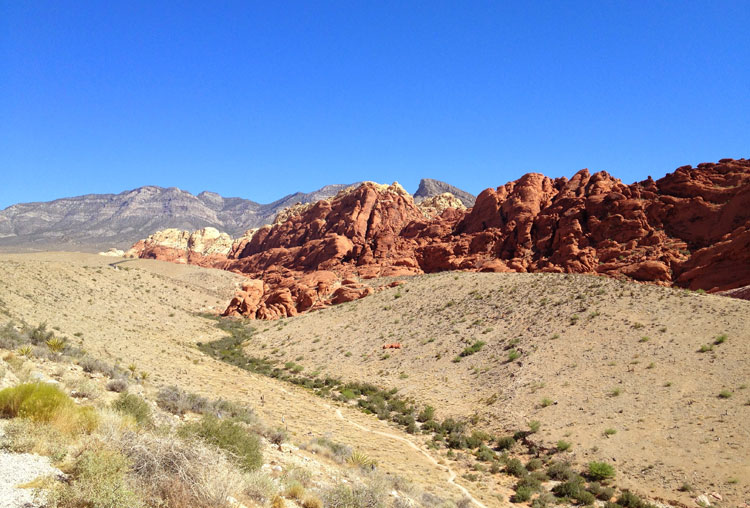 Dramatic landscape at the Red Rock Canyon National Conservation Area, Nevada. Image by Tim Richards / Lonely Planet