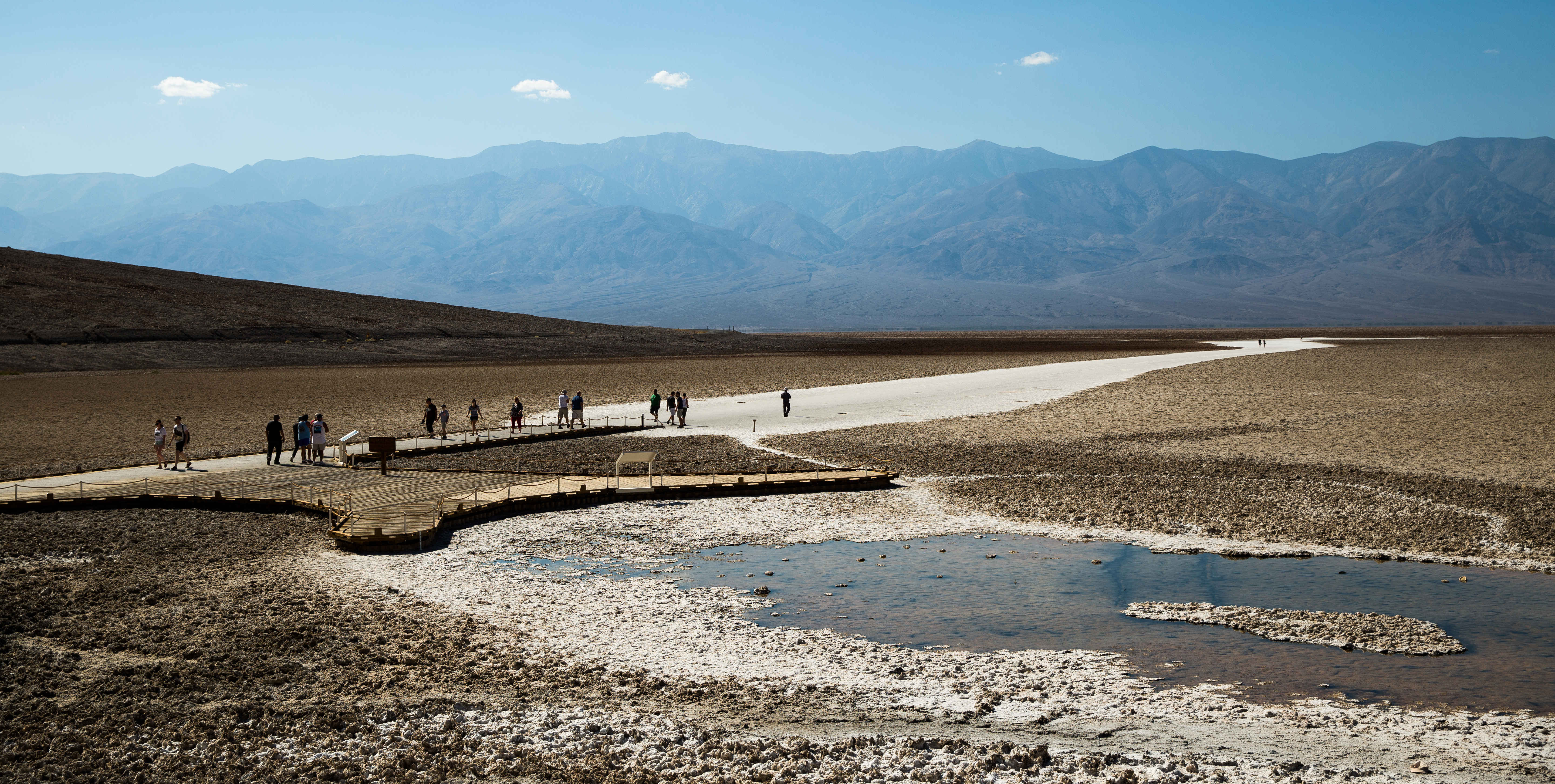 Badwater Basin is the lowest point in North America, in Death Valley, the hottest place on earth. Image by Visit Californoia / Max Whittaker