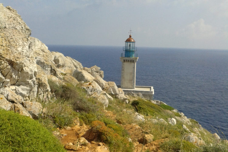 Mani lighthouse, the southernmost point of mainland Greece. Image by Anna Kaminski / Lonely Planet