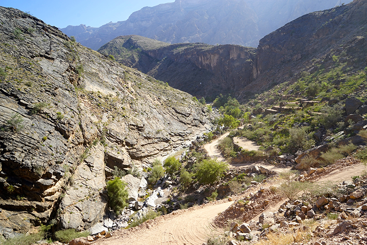 You're unlikely to encounter any nose-to-tail traffic in Oman's Western Al Hajar Mountains. Image by James Kay / Lonely Planet