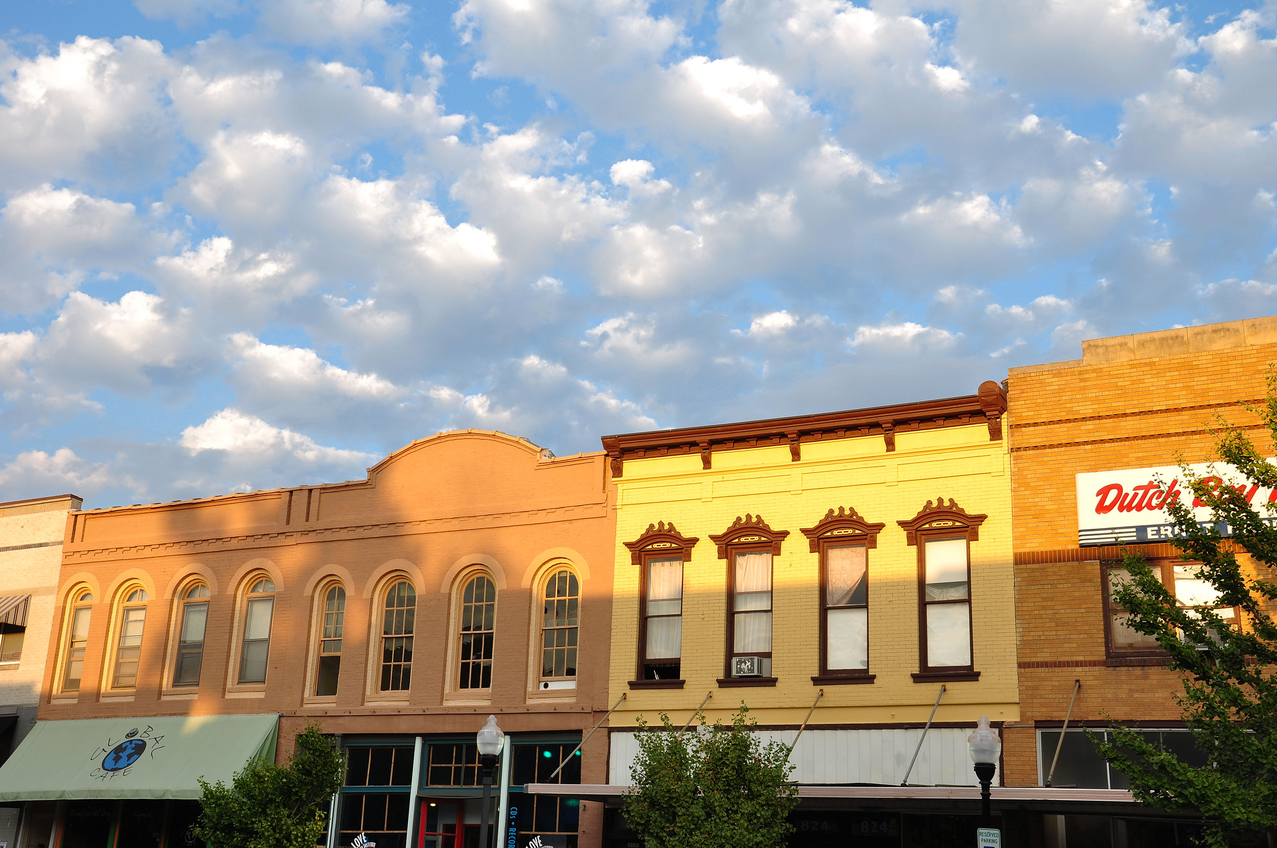 Buildings along Mass Street in Lawrence. Image by asifsaeed313 / Moment Open / Getty