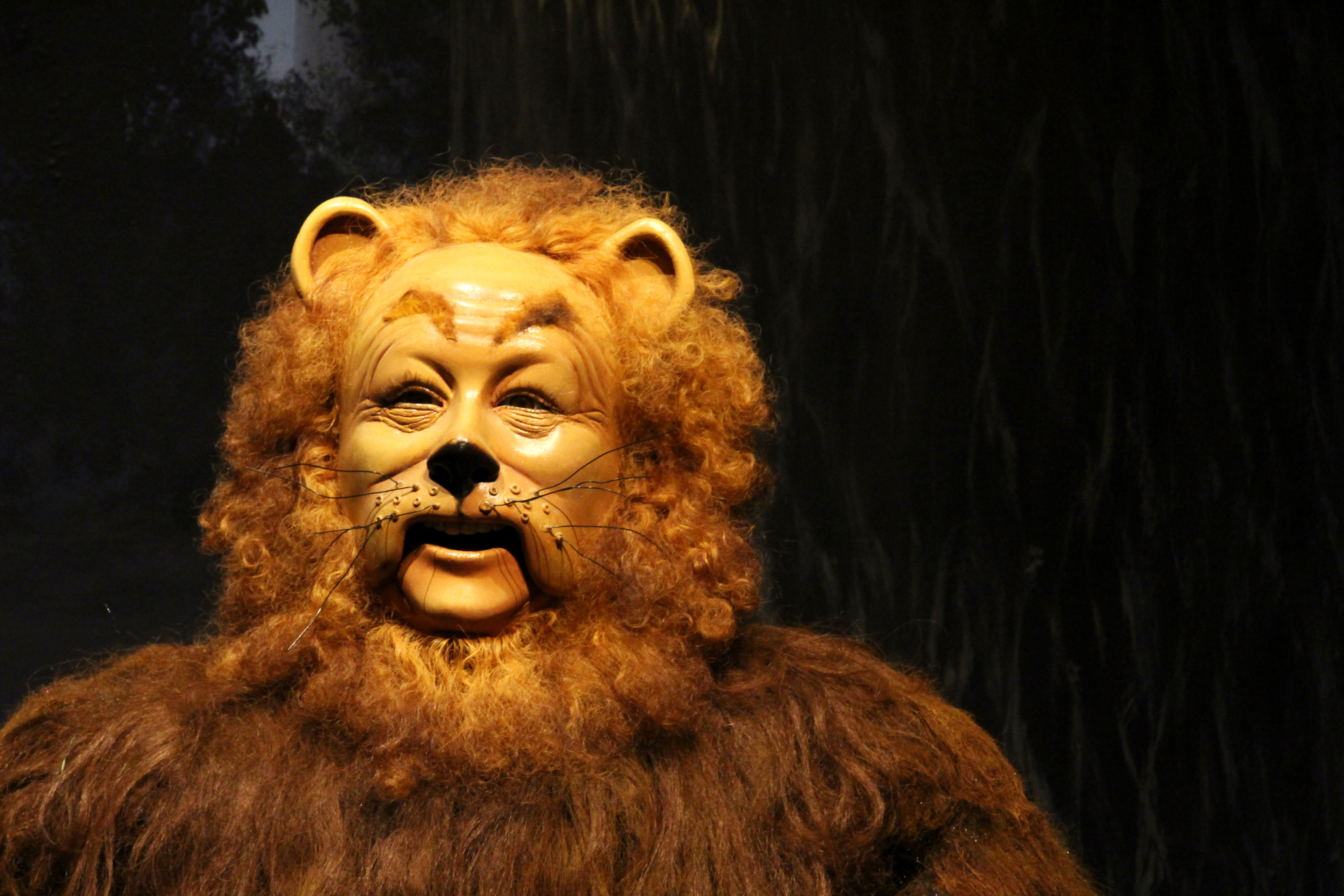 The Cowardly Lion at the Oz Museum. Image by Lauren Wellicome / Lonely Planet