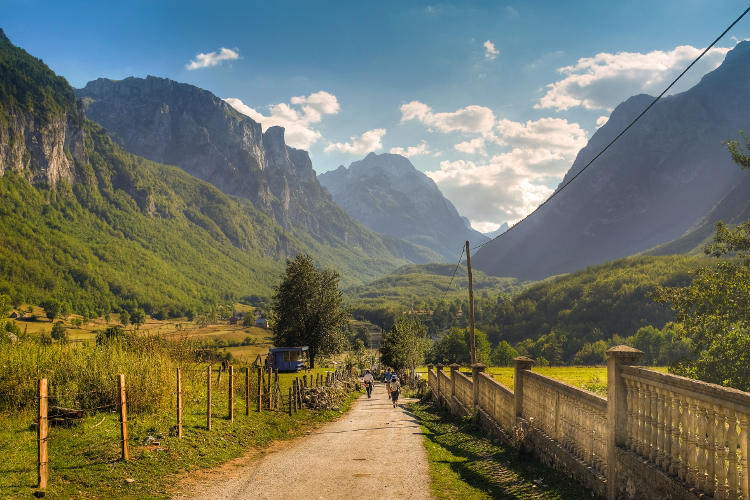 Ropojana Valley, Prokletije National Park. Image by amira_a / CC BY 2.0