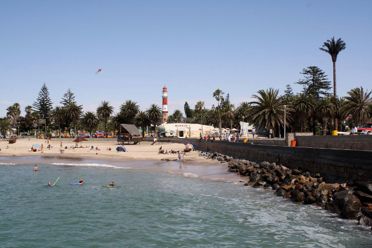 Swakopmund on the Atlantic coast, Namibia. Image by Jean & Nathalie / CC BY 2.0