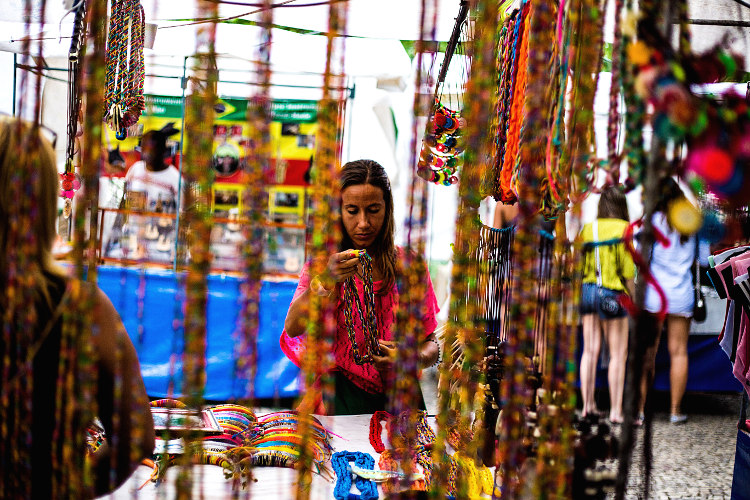 Markets abound in Rio and are great places to pick up souvenirs and gifts. Image by Teresa Geer  Lonely Planet