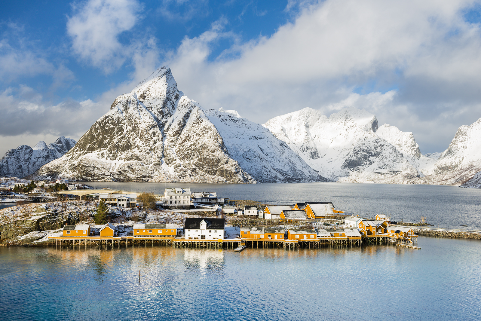 Sakrisøy, Lofoten, Norway.