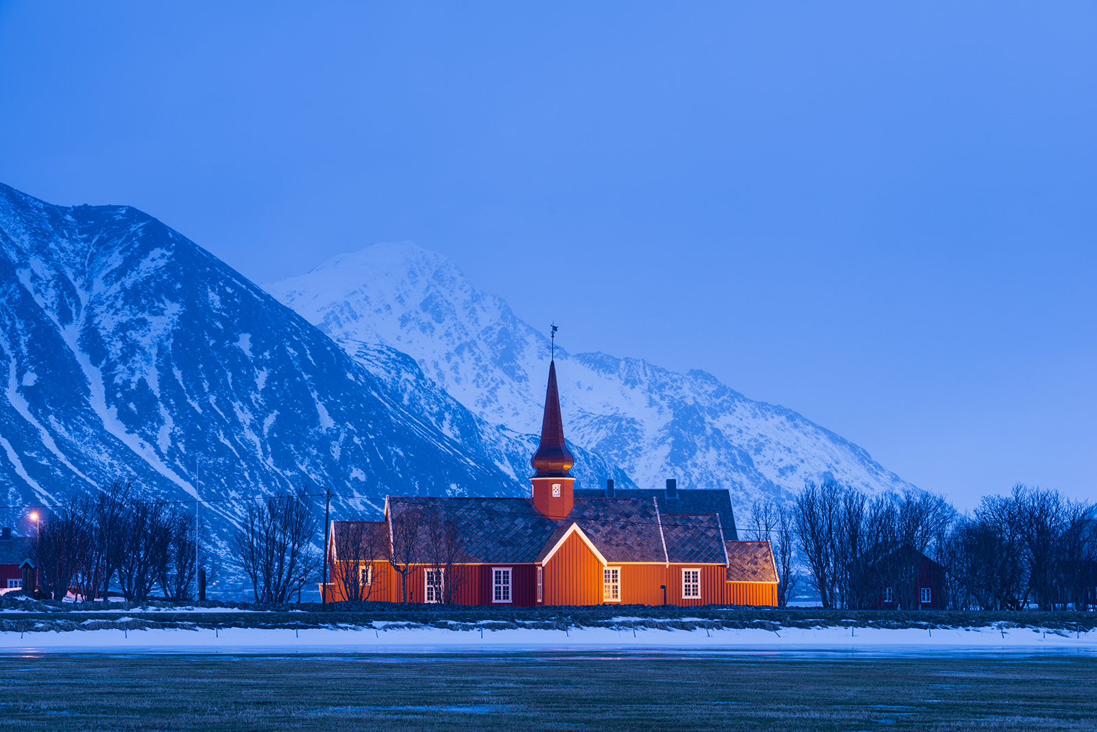 The 'fishermen's church' in Flakstad