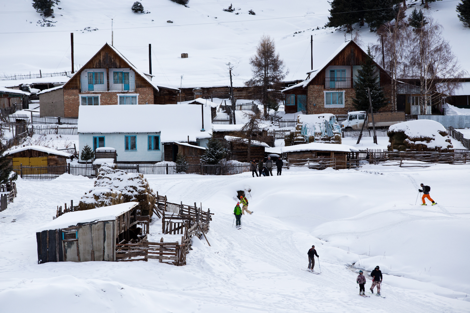 The eco-village of Jyrgalan offers adventurous backcountry snow © Stephen Lioy / Lonely Planet