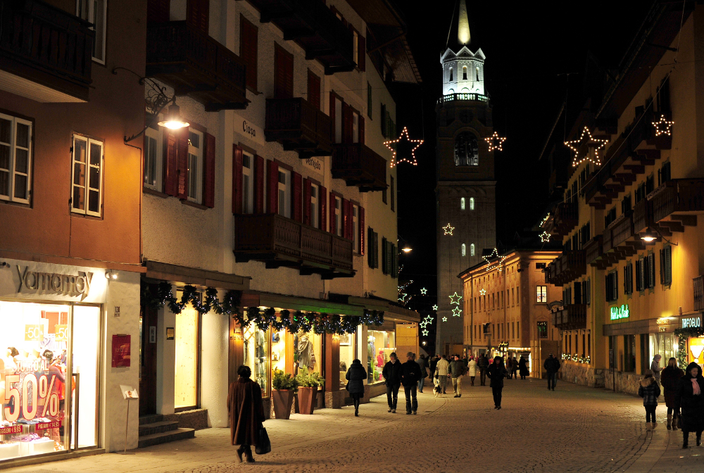 Fabulous shopping in Cortina di Ampezzo