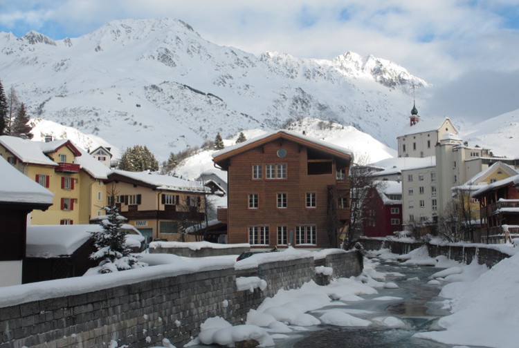 Andermatt village. Image by Sarah Reid