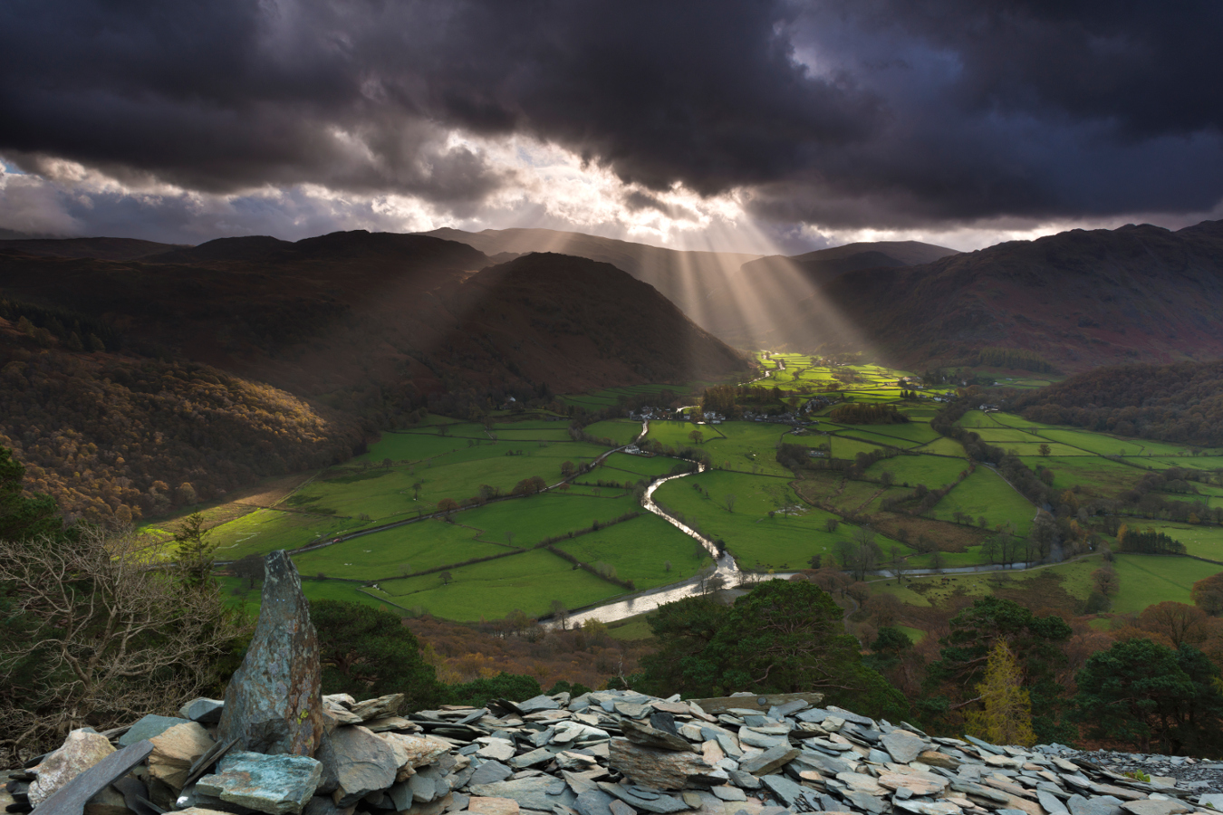 A new day breaks on Borrowdale. Image by John Finney Photography / Getty