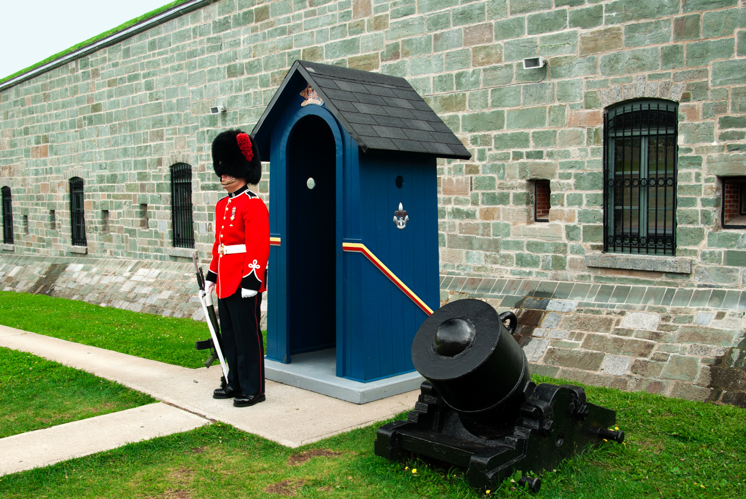 A guard stands watch at the Citadelle. Image by Emily Riddell / Lonely Planet Images / Getty