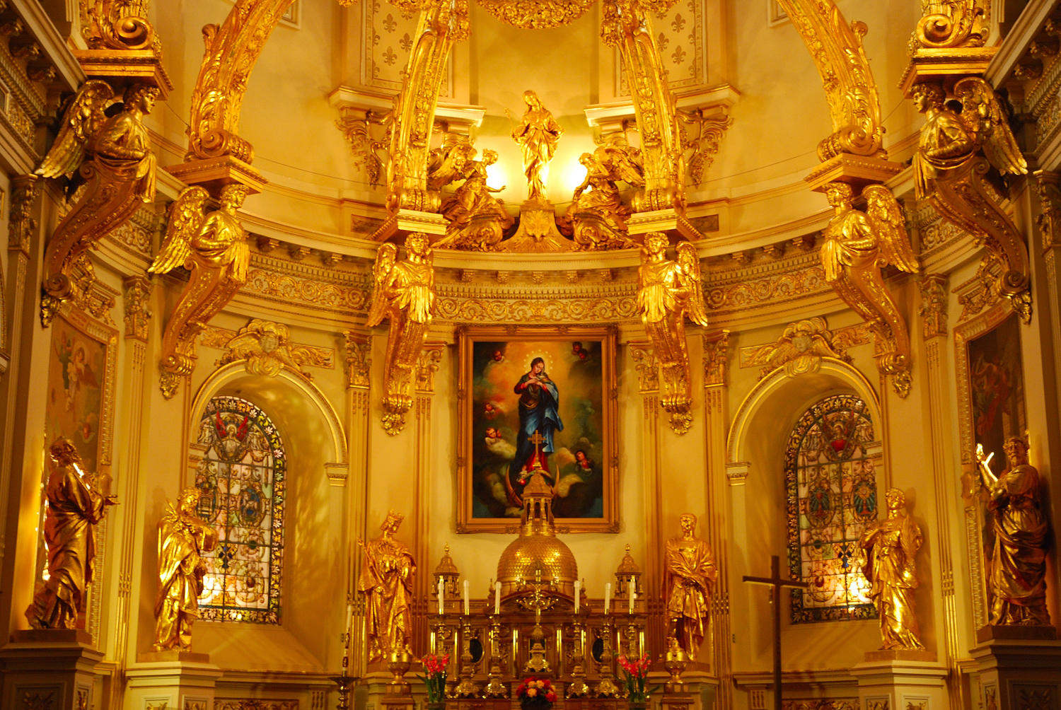 The Basilique-Cathédrale Notre-Dame-de-Québec was the first parish church in North America. Image by jayk7 / Moment Open / Getty