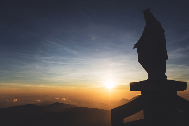 Sunrise at the summit of Mt Ramelau. Image by Brian Oh Lonely Planet