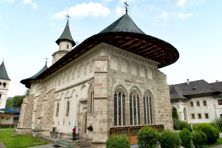 The 15th-century Putna Monastery in Moldavia. Image by ralucahphotography.ro / Getty Images