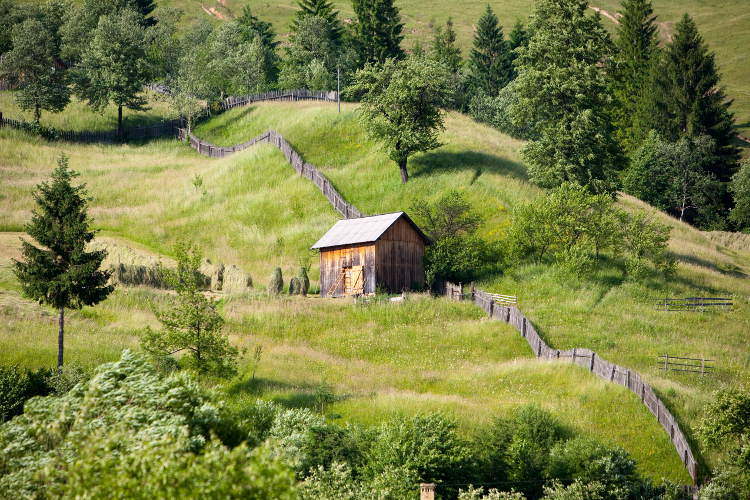 Romanian countryside near Suceava. Image by Marco Cristofori / Getty Images