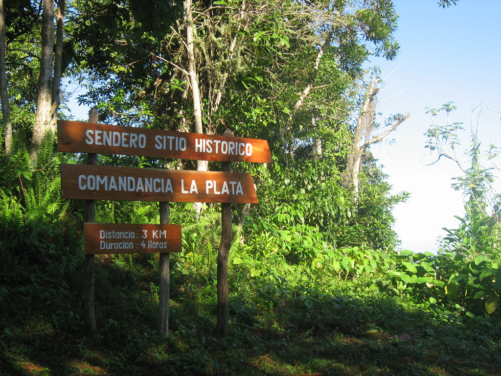 Path to the rebel camp, Comandancia de la Plata. Image by David Bacon / CC BY 2.0