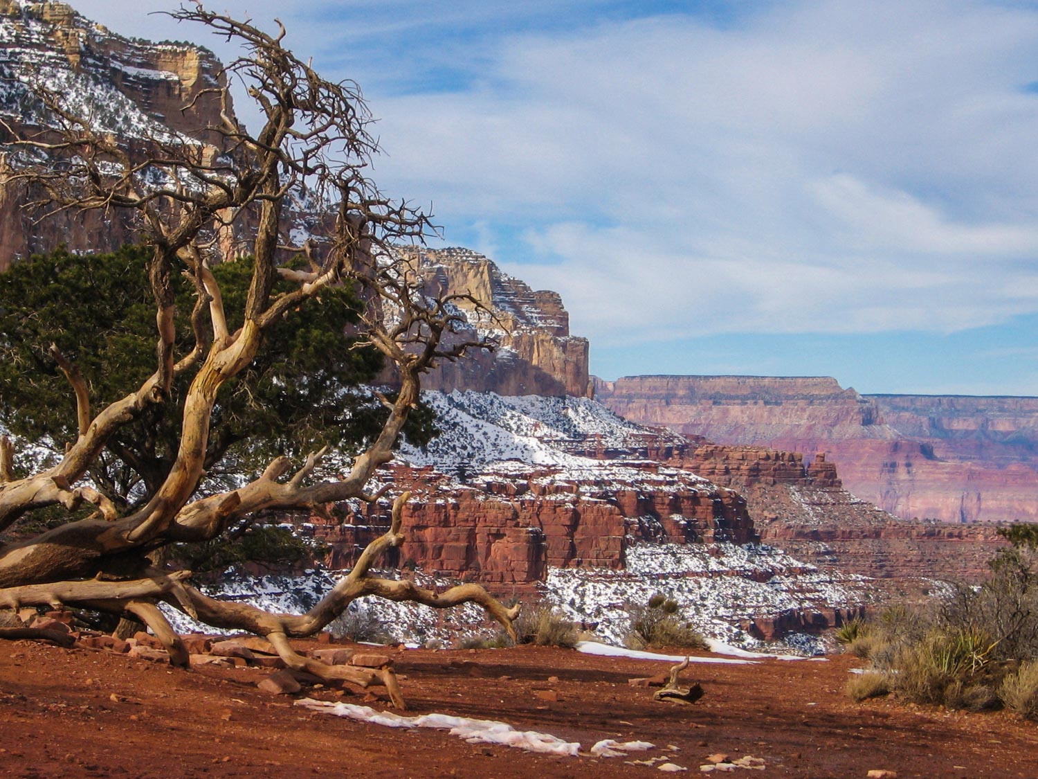 The view from the South Kaibab Trail © melpilgrim / Budget Travel 