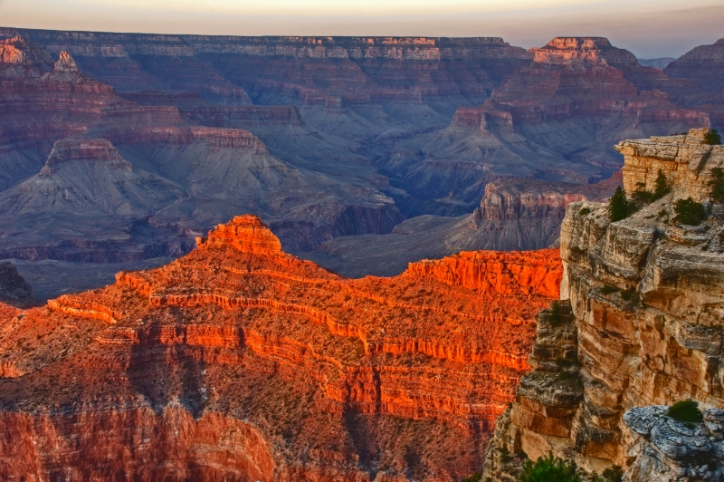 Grand canyon sunset