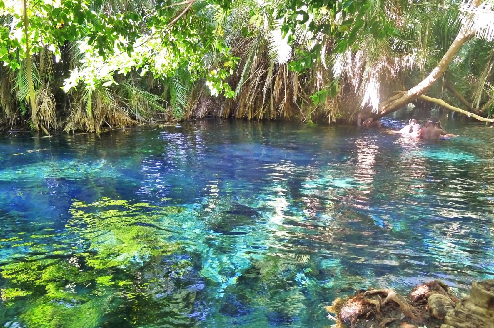 Crystal clear waters