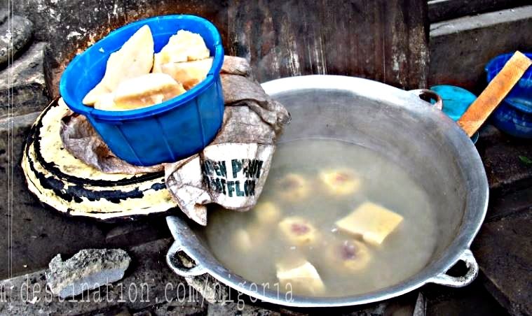 Boiling Yam