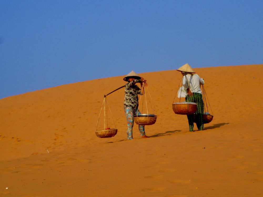 The coastal city of Phan Thiet