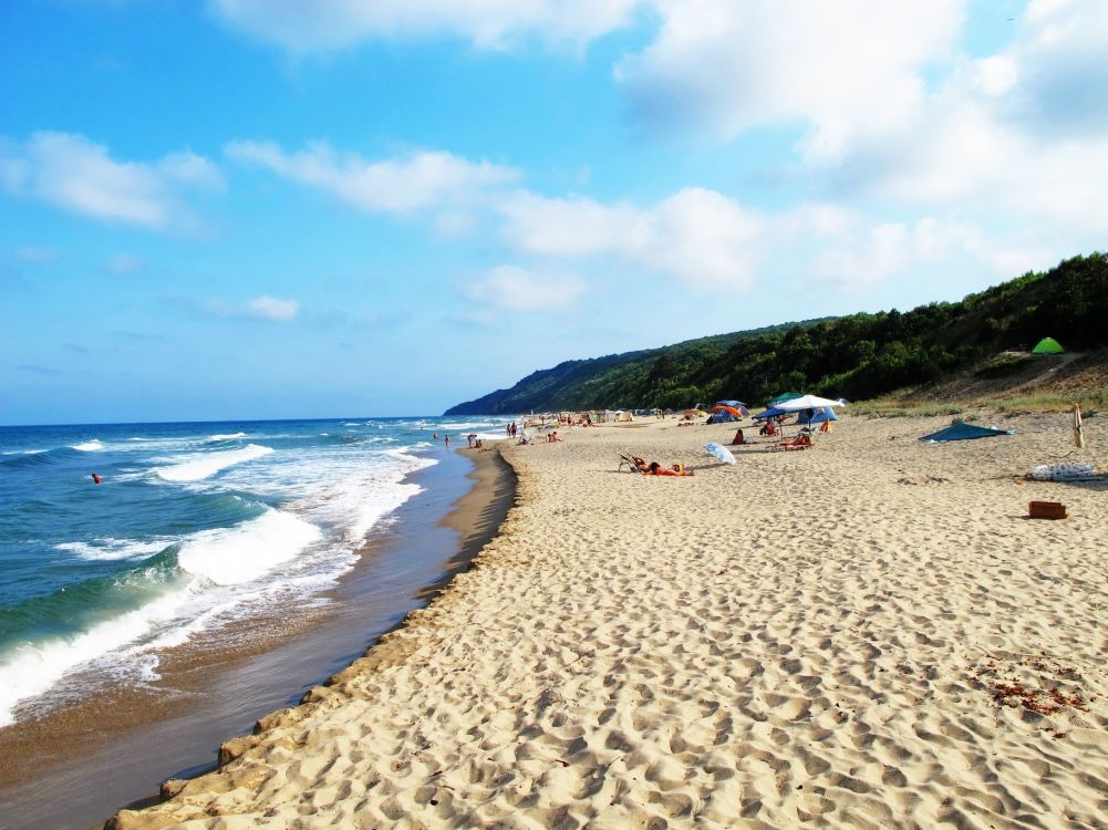 Camping on the Bulgarian Coast