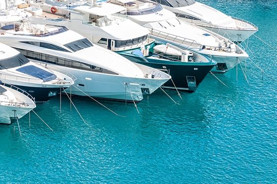 Boats at Porto Montenegro